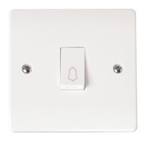 Click Mode 10Ax 1 Gang 1 Way Retractive Switch Bell