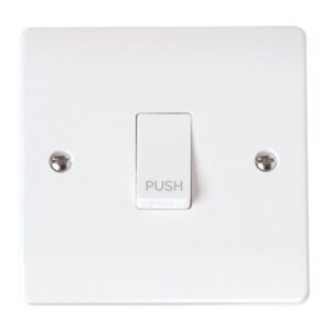 Click Mode 1 Gang 1 Way 10Ax Retractive "Press" Switch