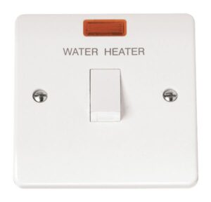 Click Mode 20A Dp Switch With Neon Water Heater