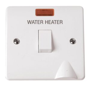 Click Mode 20A Dp Switch Water Heater With Flex Outlet & Neon