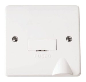 Click Mode 3A Fused Connection Unit With Flex Outlet