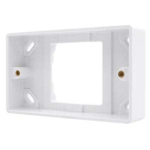 Click Mode 1 Gang To 2 Gang 25Mm Deep Converter Pattress Box