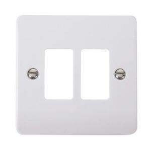 Click Mode 2 Gang GridPro Frontplate