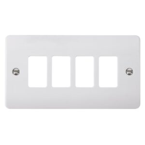 Click Mode 4 Gang GridPro Frontplate
