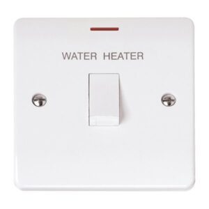 Click Mode 20A Double Pole Water Heater Switch With Led