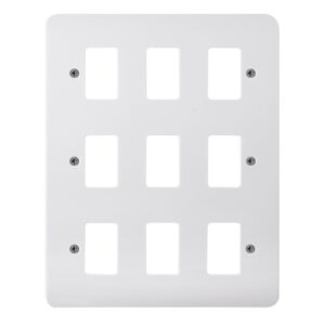 Click Mode 9 Gang GridPro Frontplate Mode