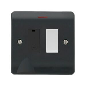 Click Mode 13A Switched Fused Connection Unit With Led & Flex Outlet Part M