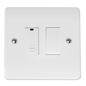 Click Mode 13A Switched Fused Connection Unit Without Flex Outlet