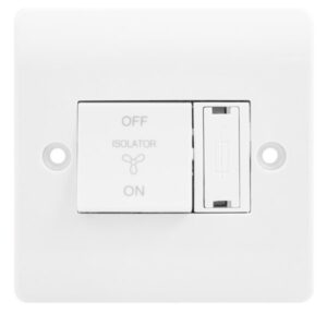 Click Mode 3A Fused 3 Pole Fan Isolator Switch