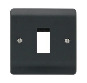 Click Mode 1 Gang Plate Single Aperture