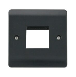 Click Mode 1 Gang Plate Twin Aperture