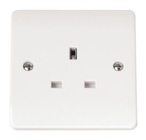 Click Mode 13A 1 Gang Socket Outlet (Twin Earth Terminals)