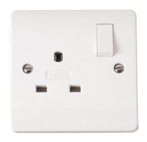 Click Mode 13A 1 Gang Dp Switched Non-Standard Socket Outlet