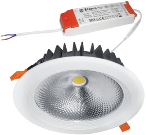 Eterna 40W DIMMABLE Cob LED Recessed Commercial Downlight