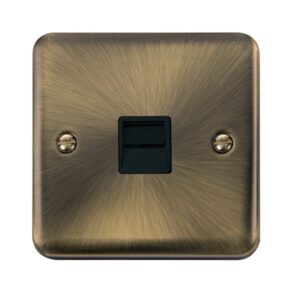 Click Deco Plus Single Telephone Outlet Secondary