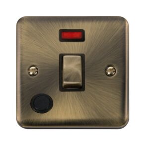 Click Deco Plus 20A Ingot Dp Switch With Neon