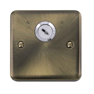 Click Deco Plus 20A Double Pole Key Lockable Switch