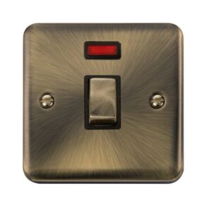 Click Deco Plus 20A Ingot Dp Switch With Neon