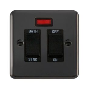 Click Deco Plus 20A Dp Sink/Bath Switch With Neon