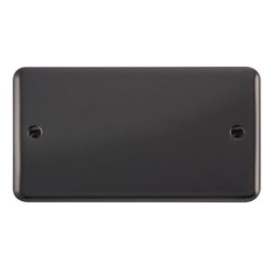 Click Deco Plus 2 Gang Blank Plate