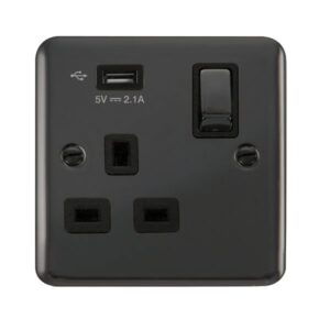 Click Deco Plus 1G Skt Usb 2.1A Dp