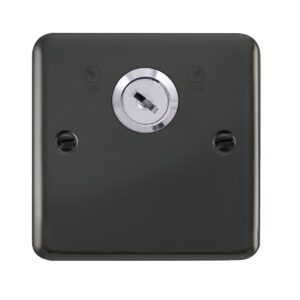 Click Deco Plus 20A Double Pole Key Lockable Switch