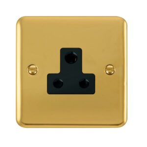 Click Deco Plus 5A Round Pin Socket