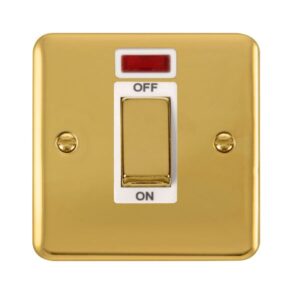 Click Deco Plus 45A Ingot 1 Gang Dp Switch With Neon