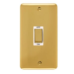 Click Deco Plus 45A Ingot 2 Gang Dp Switch