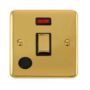 Click Deco Plus 20A Ingot Dp Switch With Neon