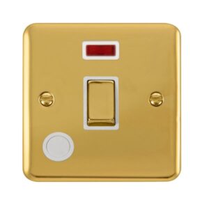 Click Deco Plus 20A Ingot Dp Switch With Neon