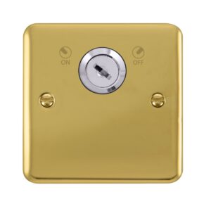 Click Deco Plus 20A Double Pole Key Lockable Switch