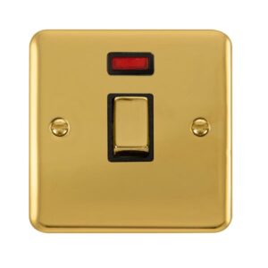 Click Deco Plus 20A Ingot Dp Switch With Neon