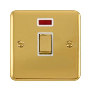 Click Deco Plus 20A Ingot Dp Switch With Neon