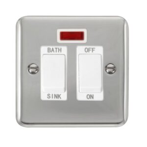 Click Deco Plus 20A Dp Sink/Bath Switch With Neon