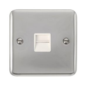 Click Deco Plus Single Telephone Outlet Secondary