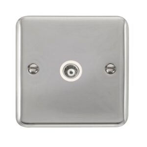 Click Deco Plus Single Isolated Coaxial Outlet