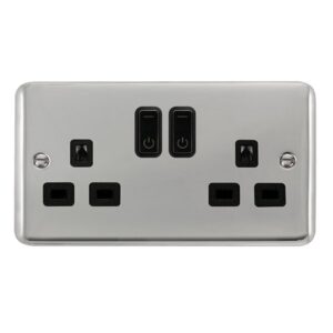 Click Deco Plus Ingot 13A 2G Rf Smart Socket Deco+ Ch Bk