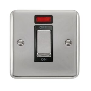 Click Deco Plus 45A Ingot 1 Gang Dp Switch With Neon