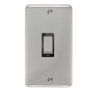 Click Deco Plus 45A Ingot 2 Gang Dp Switch