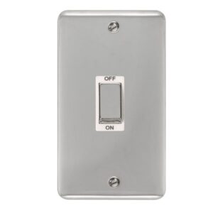 Click Deco Plus 45A Ingot 2 Gang Dp Switch