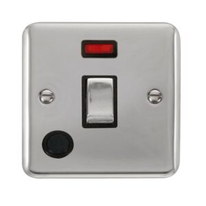 Click Deco Plus 20A Ingot Dp Switch With Neon