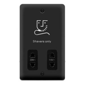 Click Deco Plus Shaver Socket Mb