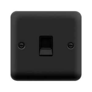 Click Deco Plus Single Rj11 Tp Skt Mb