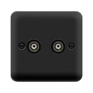 Click Deco Plus Iso Coax Skt Twin Mb