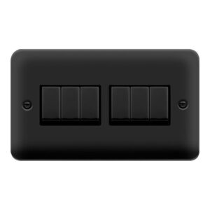 Click Deco Plus 10A 6G 2Way Switch Mb