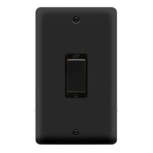 Click Deco Plus 2G 45A Ingot Switch Mb
