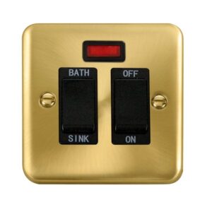 Click Deco Plus 20A Dp Sink/Bath Switch With Neon