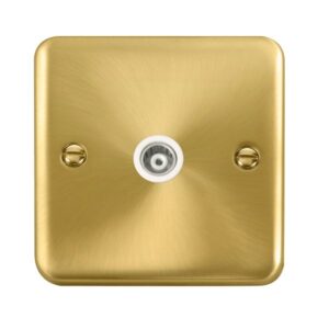 Click Deco Plus Single Isolated Coaxial Outlet