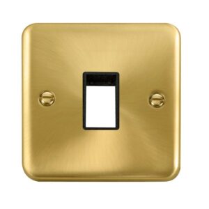 Click Deco Plus 1 Gang Minigrid Unfurnished Plate 1 Aperture